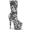 ADORE-1020 Plateau Stiefel - Dollar-Print | Pleaser_76764.jpg