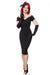 Belsira schulterfreies Kleid schwarz - midi Kleider_47627.jpg