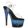 Plateau High Heels ADORE-708SS - Schwarz/Blau Glitter_76868.jpg