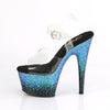 Plateau High Heels ADORE-708SS - Schwarz/Blau Glitter_77785.jpg