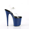 FLAMINGO-808 High Heels Sandalette - Transparent/Blau | Pleaser_101155.jpg