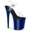 FLAMINGO-808 High Heels Sandalette - Transparent/Blau | Pleaser_122748.jpg