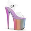 FLAMINGO-808RMT - Plateau High Heel Sandalette Regenbogen/Bunt | Pleaser_168912.jpg