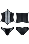 Verführerisches Dessous Set Cindy in Schwarz - Hard Candy Collection | Demoniq