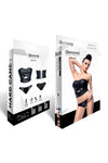 Erotisches Wetlook Set DE453 mit PVC Details - Sexy Top & String-Tanga in Schwarz | Demoniq