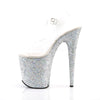 Extrem Plateau High Heels FLAMINGO-808LG - Silber_10946.jpg