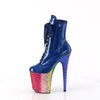 FLAMINGO-1020HG Plateau Stiefelette - Blau Mehrfarbig | Pleaser_136516.jpg