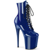 FLAMINGO-1020 Plateau Stiefel - Blau Lack | Pleaser_129765.jpg