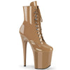 FLAMINGO-1020 Plateau Stiefel - Nude Lack | Pleaser_129766.jpg