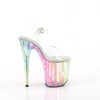 FLAMINGO-808RG-03 Plateau Sandalette - Regenbogenmuster Glow | Pleaser_136778.jpg