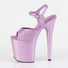 FLAMINGO-809GP Plateau High-Heel Sandalette lila glitzernd | Pleaser_188172.jpg