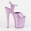 FLAMINGO-809GP Plateau High-Heel Sandalette lila glitzernd | Pleaser_188612.jpg