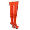 Giaro Overknee Plateau Stiefel BRISA Orange Matt_155216.jpg