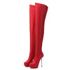 Giaro Overknee Plateau Stiefel BRISA Rot Matt_158593.jpg