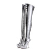 Giaro Overknee Plateau Stiefel BRISA Silber Glänzend_167609.jpg