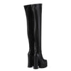 Giaro Overknee Plateau Stiefel CAUTION Schwarz Matt_154439.jpg