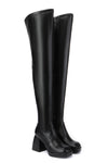 Giaro Overknee Plateau Stiefel COSMO Schwarz Matt_154457.jpg