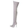 Giaro Overknee Stiefel Arabella Grau Velour_168015.jpg