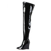 Giaro Overknee Stiefel EVERSON Schwarz Glänzend_158870.jpg