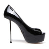 Giaro Peeptoe Plateau Pumps BELIZA Black Shiny _157297.jpg