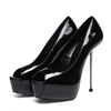 Giaro Peeptoe Plateau Pumps BELIZA Black Shiny _157299.jpg