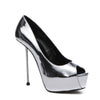 Giaro Peeptoe Plateau Pumps BELIZA Silber Chrome_154269.jpg