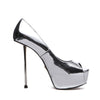 Giaro Peeptoe Plateau Pumps BELIZA Silber Chrome_154271.jpg