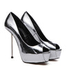 Giaro Peeptoe Plateau Pumps BELIZA Silber Chrome_154276.jpg