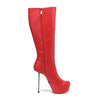 Giaro Plateau Stiefel BEVERLEY Rot Matt_155995.jpg