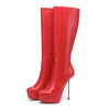 Giaro Plateau Stiefel BEVERLEY Rot Matt_155997.jpg