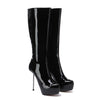 Giaro Plateau Stiefel BEVERLEY Schwarz Lack_156009.jpg