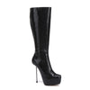 Giaro Plateau Stiefel BEVERLEY Schwarz Snake_156078.jpg