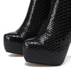 Giaro Plateau Stiefel BEVERLEY Schwarz Snake_156083.jpg