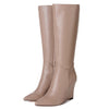 Giaro Stiefel ELLA Blockabsatz Taupe Matt_87715.jpg