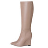 Giaro Stiefel ELLA Blockabsatz Taupe Matt_87719.jpg