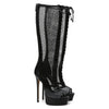 Giaro Stiefel Steam Schwarz Matt Mesh PU_116289.jpg