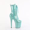 FLAMINGO-1040GP - Plateau Stiefelette - Mint Grün/Glitzer Lack | Pleaser_163468.jpg