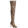 Overknee Stiefel LUNA Leopardenmuster | Giaro