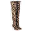 Overknee Stiefel LUNA Leopardenmuster | Giaro