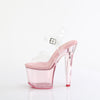 LOVESICK-708T - Plateau High Heel Sandalette - Pink/Klar | Pleaser_171260.jpg