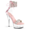 DELIGHT-627RS - Plateau High Heel Sandalette - Rosa/Klar mit Strass | Pleaser_168882.jpg