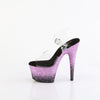 ADORE-708SS - Plateau High Heel Sandalette - Schwarz/Pink Glitzer Farbverlauf | Pleaser_171106.jpg