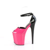 FLAMINGO-868 - Plateau High Heel Sandalette - Schwarz/Pink | Pleaser_171242.jpg