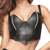 Power Wetlook Crop Top F165 Schwarz_36620.jpg