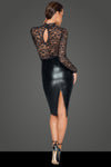 Power Wetlook Spitzen Kleid F228 | Noir Handmade_115056.jpg