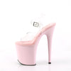 FLAMINGO-808 High Heels Sandalette - Transparent/Rosa | Pleaser_100623.jpg