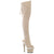 SPECTATOR-3030 Plateau Overknee Peeptoe Stiefel beige | Pleaser_187726.jpg