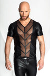 Sexy Shirt mit transparentem Einsatz schwarz_88886.jpg