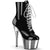 ADORE-1020 Plateau Stiefelette - Schwarz/Silber | Pleaser_76772.jpg