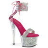 SKY-327RSI - Plateau High Heel Sandalette - Pink/Silber mit Strass | Pleaser_168968.jpg